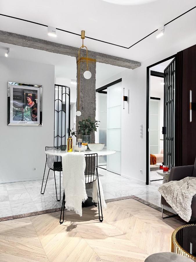 Design+Luxus Apartment Im Zentrum! +Netflix Warschau Buitenkant foto