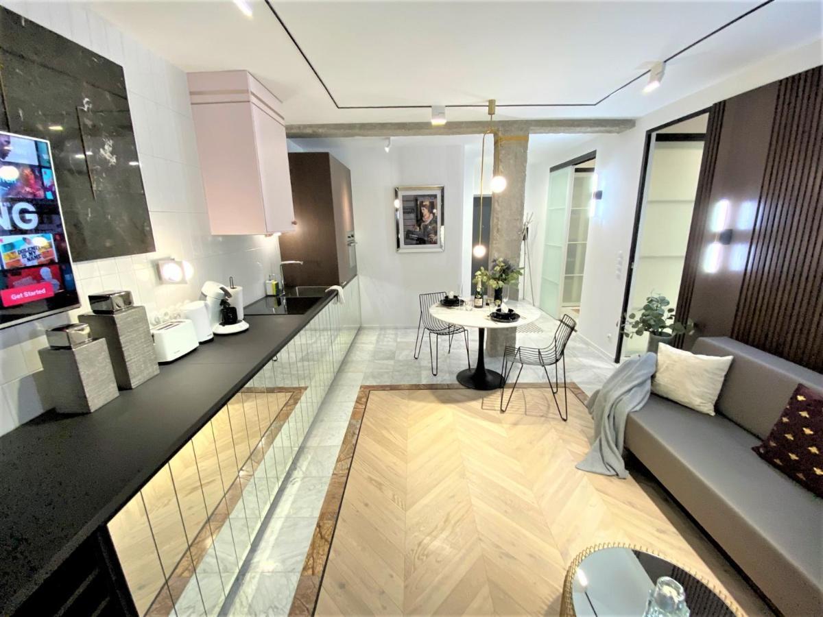 Design+Luxus Apartment Im Zentrum! +Netflix Warschau Buitenkant foto