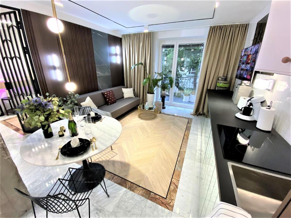 Design+Luxus Apartment Im Zentrum! +Netflix Warschau Buitenkant foto