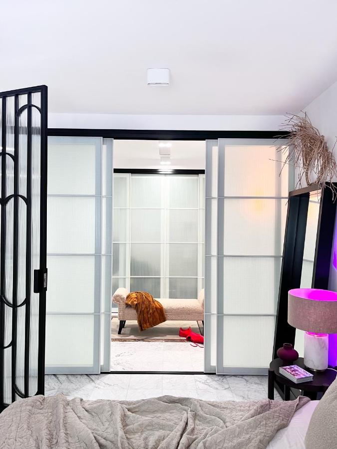 Design+Luxus Apartment Im Zentrum! +Netflix Warschau Buitenkant foto