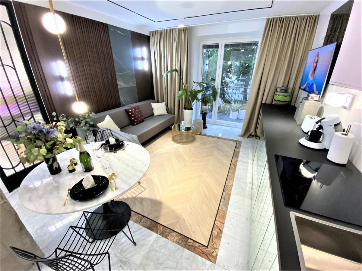 Design+Luxus Apartment Im Zentrum! +Netflix Warschau Buitenkant foto