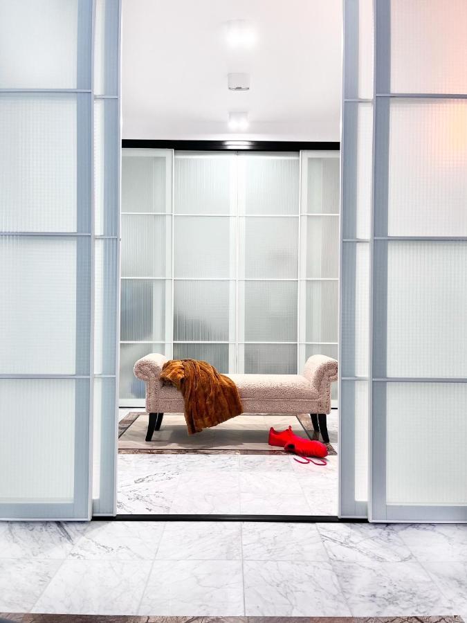 Design+Luxus Apartment Im Zentrum! +Netflix Warschau Buitenkant foto