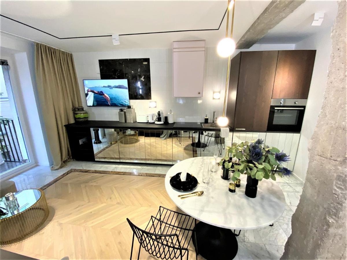 Design+Luxus Apartment Im Zentrum! +Netflix Warschau Buitenkant foto