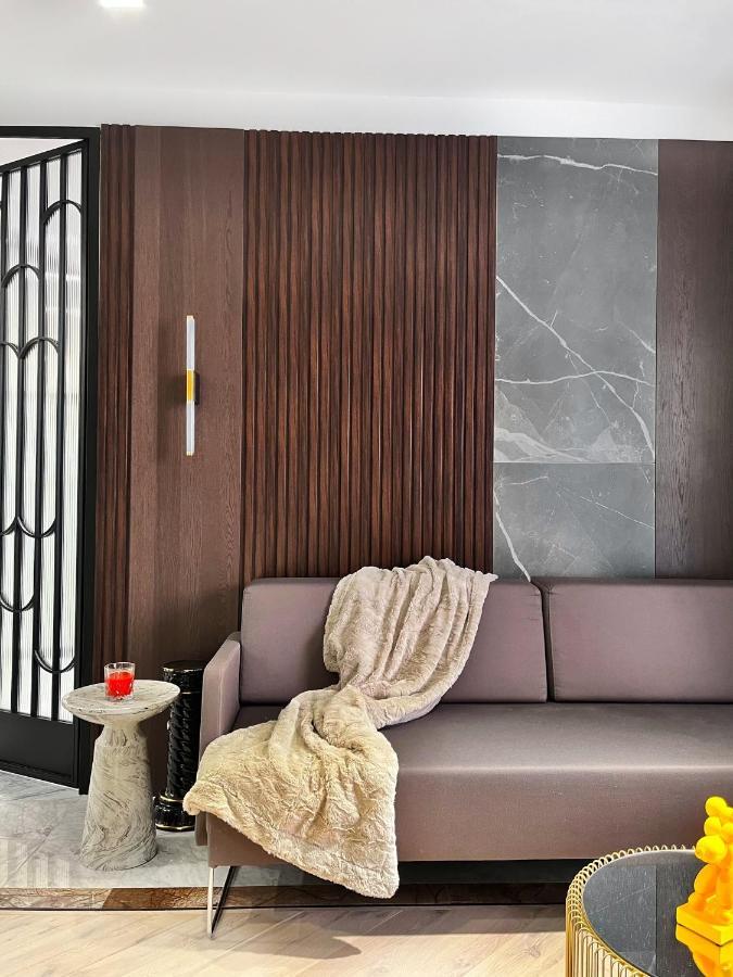 Design+Luxus Apartment Im Zentrum! +Netflix Warschau Buitenkant foto
